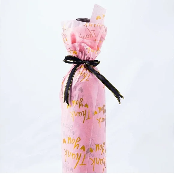 100 Pink Thank You Tissue Paper Sheets, 14x20 PRICE IS FIRM - Picture 6 of 11